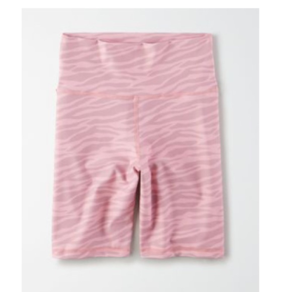 Pink biker shorts